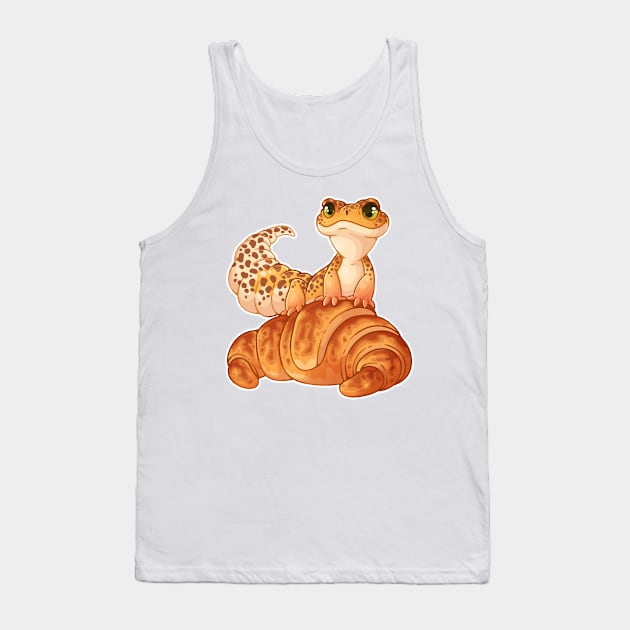 Croissant Tank Top by NatureDrawing